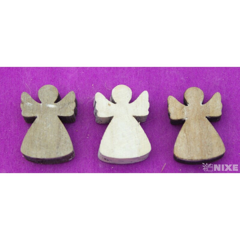 ANDĚL 3cm 24ks*PŘÍRODNÍ