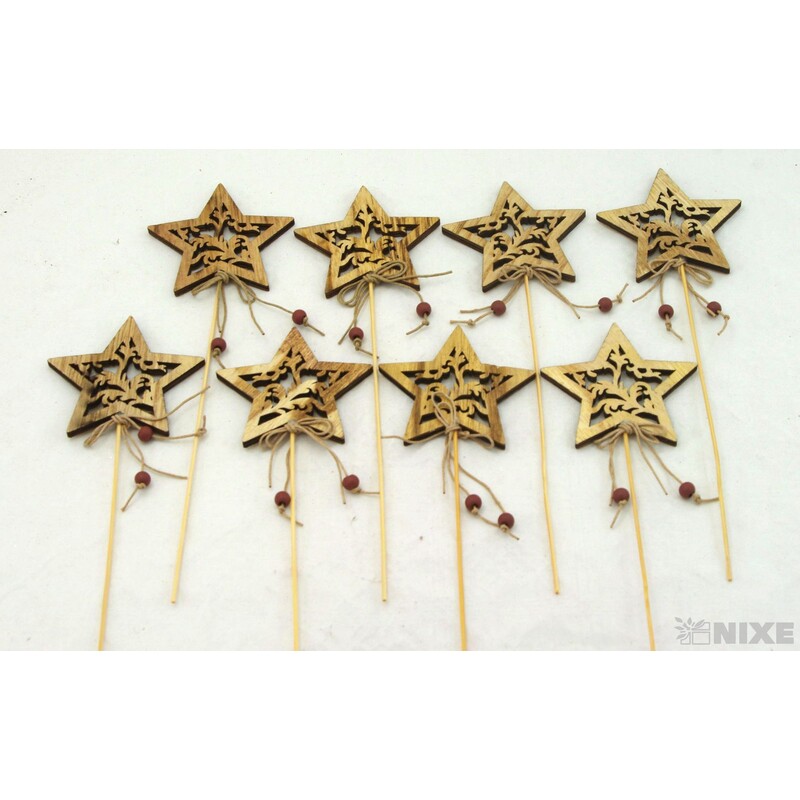 ZÁPICH HVĚZDA 8x26cm 8ks*