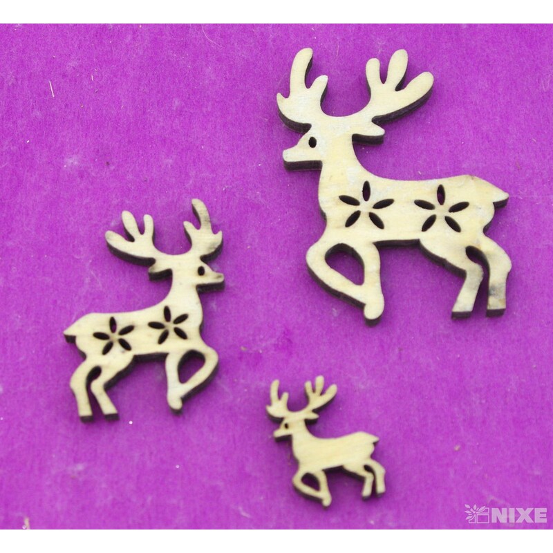 JELEN 3-5-7cm 15ks*MIX BAREV