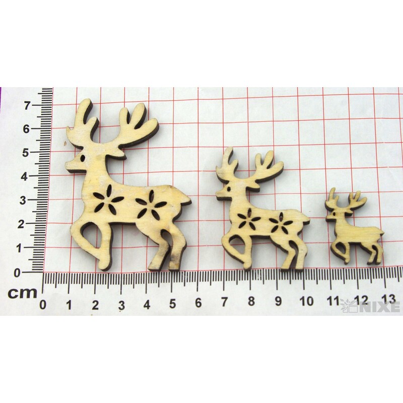 JELEN 3-5-7cm 15ks*MIX BAREV