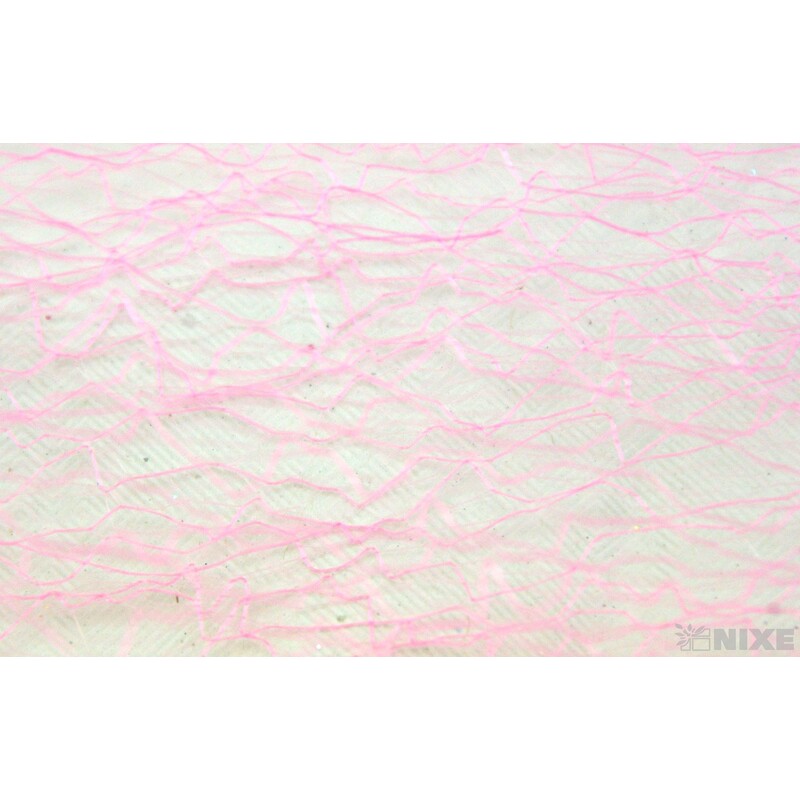 SPIDER ORGANZA 12cmx8m*RŮŽOVÁ