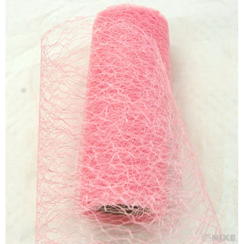 SPIDER ORGANZA 12cmx8m*RŮŽOVÁ SV.