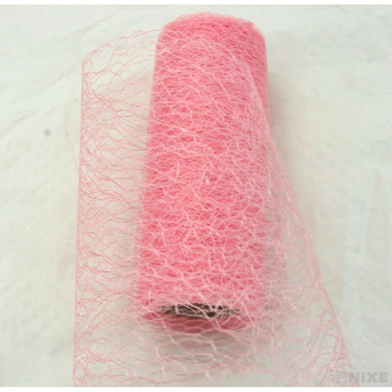 SPIDER ORGANZA 12cmx8m*RŮŽOVÁ SV.