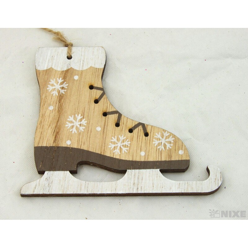 BRUSLE DŘEVO 10x9cm 2ks*PŘÍRODNÍ