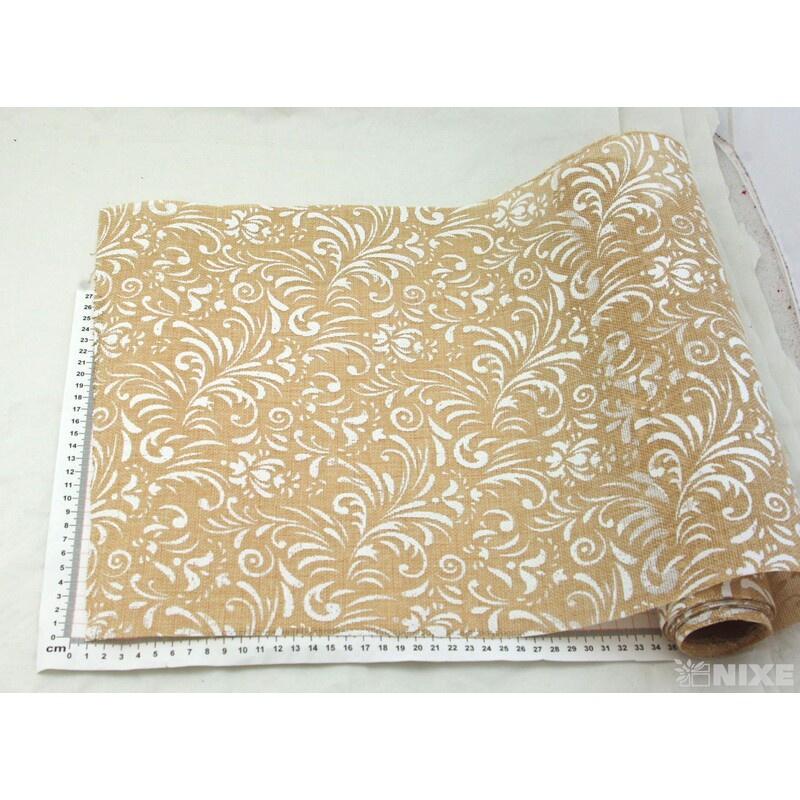 ROLE JUTA TISK 36cmx3m*PŘÍRODNÍ SV.