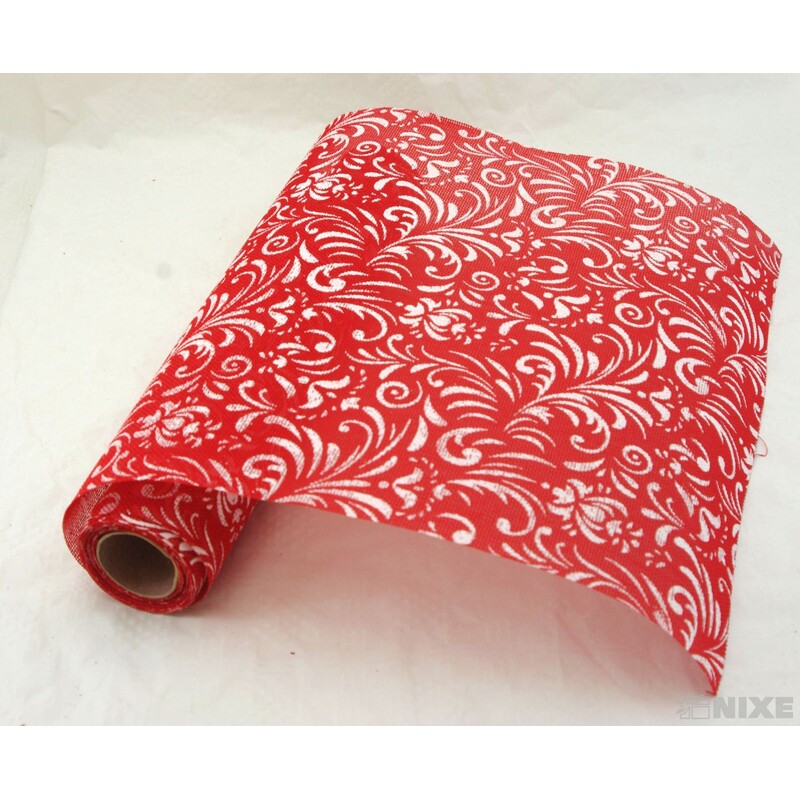 ROLE JUTA TISK 36cmx3m*ČERVENÁ