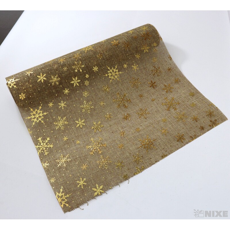 ROLE JUTA VLOČKA 36cmx3m*ZLATÁ+PŘÍRODNÍ