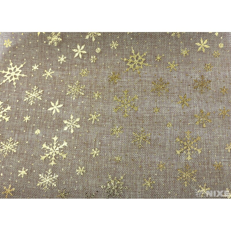 ROLE JUTA VLOČKA 36cmx3m*ZLATÁ+PŘÍRODNÍ