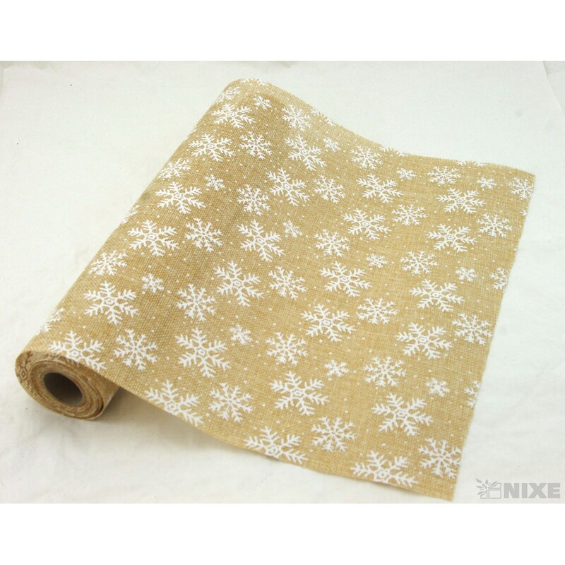 ROLE JUTA VLOČKA 36cmx3m*BÍLÁ+PŘÍRODNÍ V+