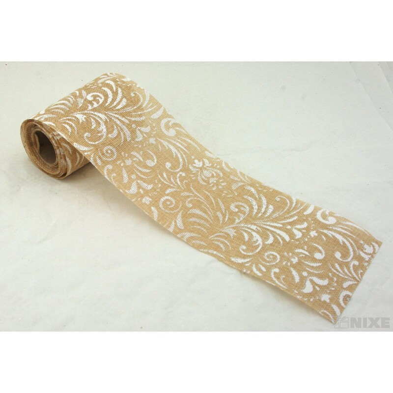 STUHA JUTA TISK 5 120mmx5m*PŘÍRODNÍ SV.