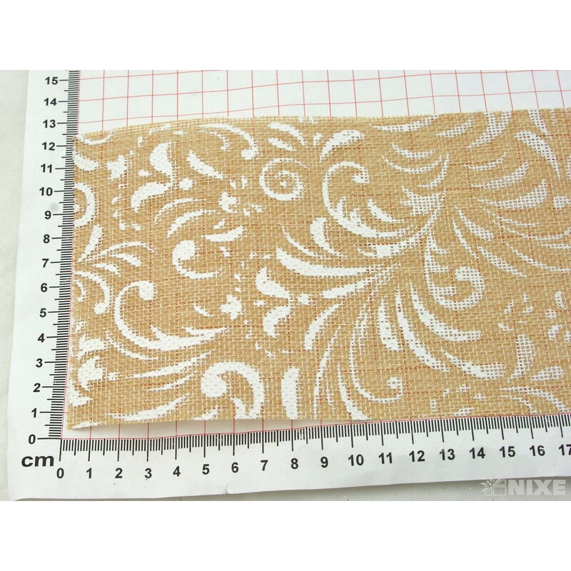 STUHA JUTA TISK 5 120mmx5m*PŘÍRODNÍ SV.