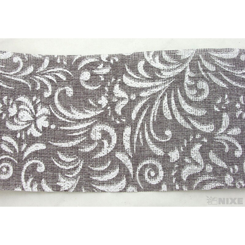 STUHA JUTA TISK 5 120mmx5m*ŠEDÁ