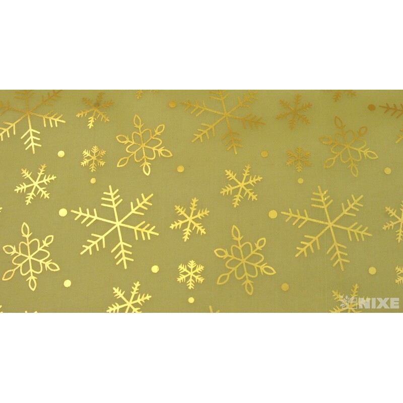 ROLE SATÉN TISK 36cmx3m*ZLATÁ