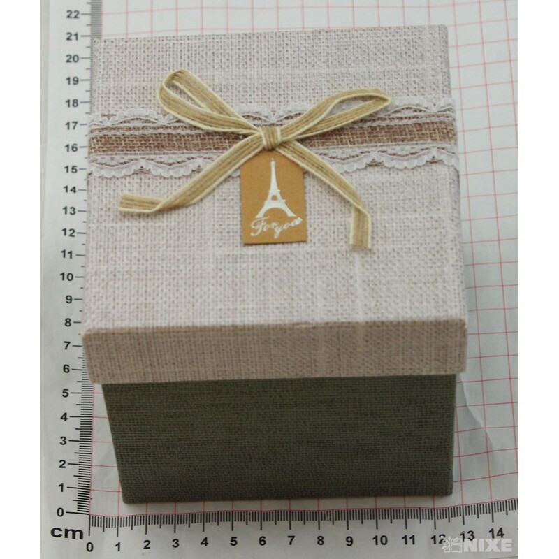 KRABICE 4ks 11,5x12cm*MIX BAREV