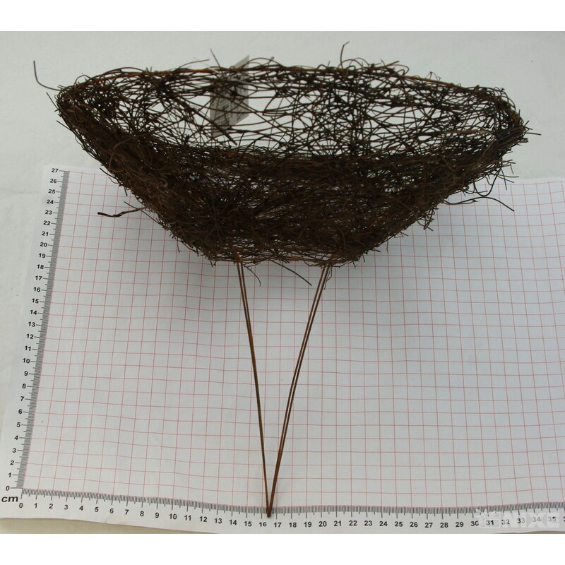 PODLOŽKA HNÍZDO 30x13x28cm*HNĚDÁ