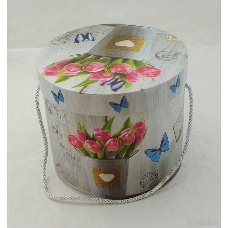 KVĚTINOVÝ BOX MIX 3ks pr. 12x11cm 15x14cm 17x16cm*