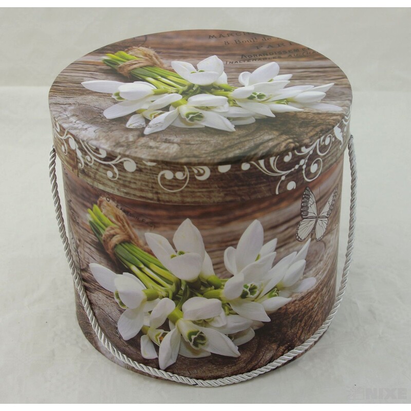 KVĚTINOVÝ BOX MIX 3ks pr. 12x11cm 15x14cm 17x16cm*