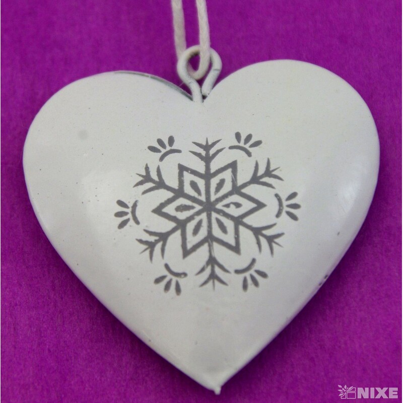 ZÁVĚS KOV VÁNOCE 5cm*MIX BAREV