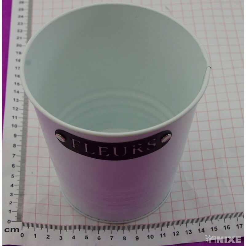 PLECHOVÝ OBAL 12,5x13cm*BÍLÁ