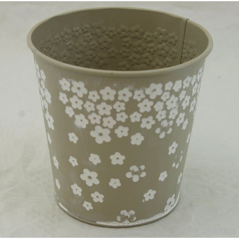 PLECHOVÝ OBAL 11,5x12cm*ŠEDÁ