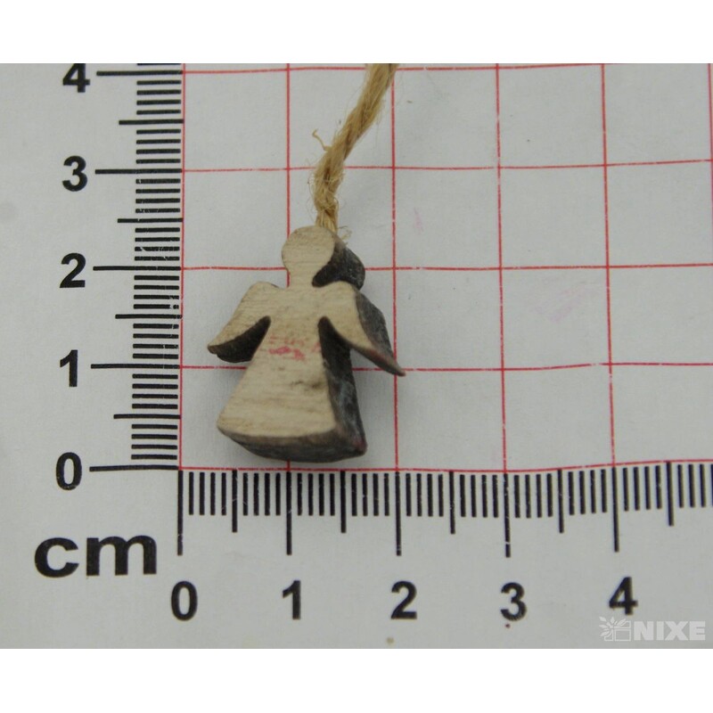 ZÁVĚS ANDĚL D 16ks 2cm*PŘÍRODNÍ