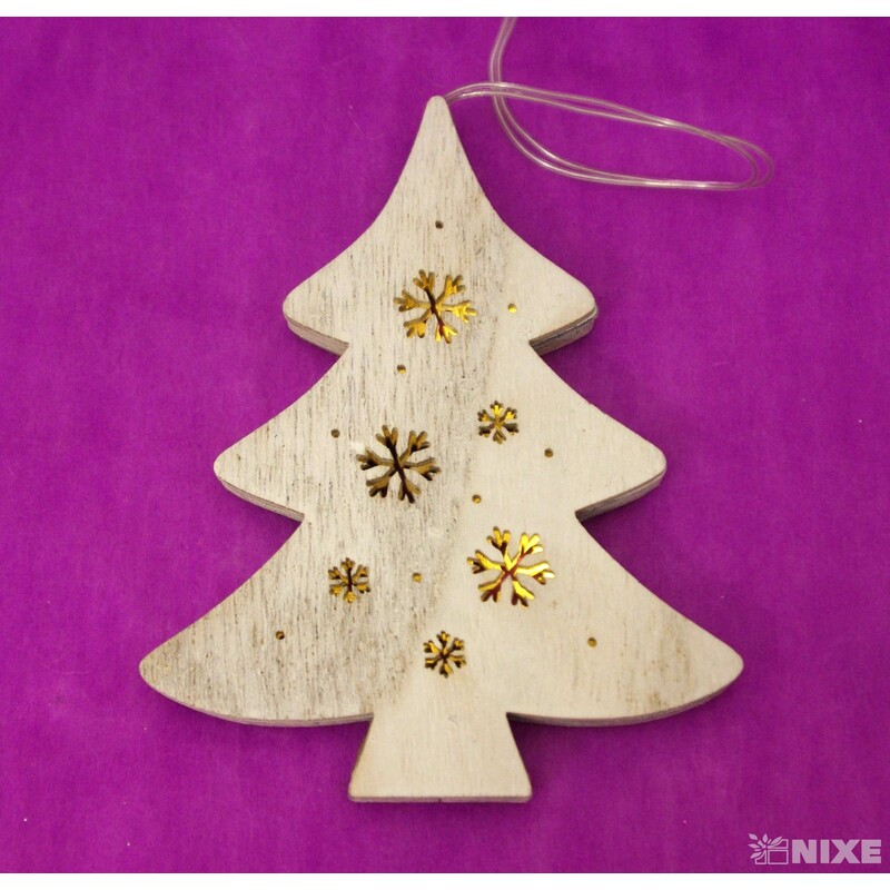 STROMČEK SVÍTÍCÍ 15cm*PŘÍRODNÍ