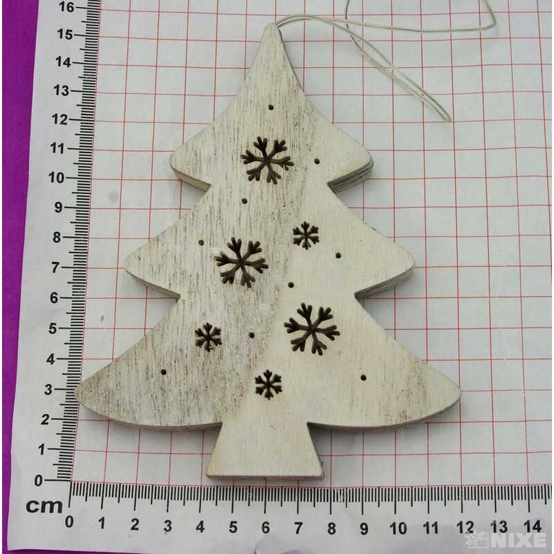 STROMČEK SVÍTÍCÍ 15cm*PŘÍRODNÍ