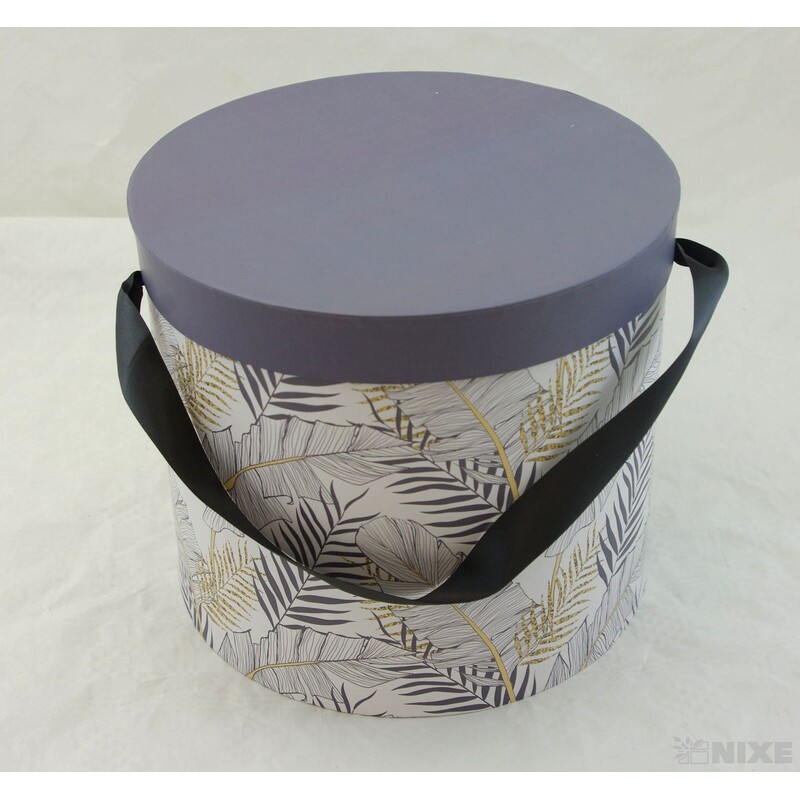 KVĚTINOVÝ BOX pr. 23x21cm 22x20 20x18*MODRÁ