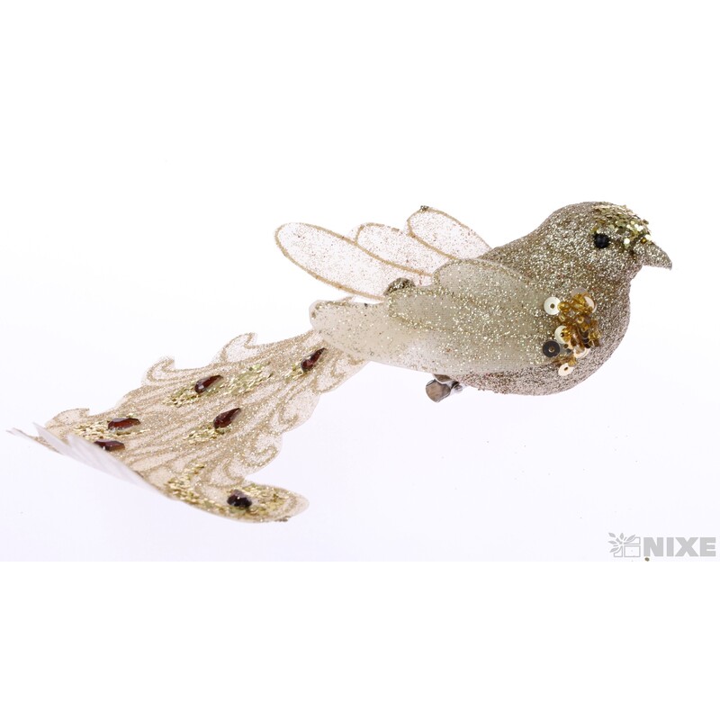 PTÁČEK KLIPS 14cm 3ks*MIX BAREV