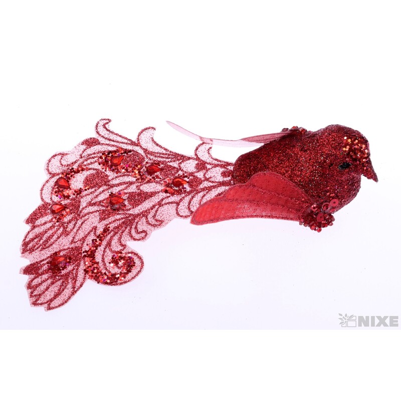 PTÁČEK KLIPS 14cm 3ks*MIX BAREV