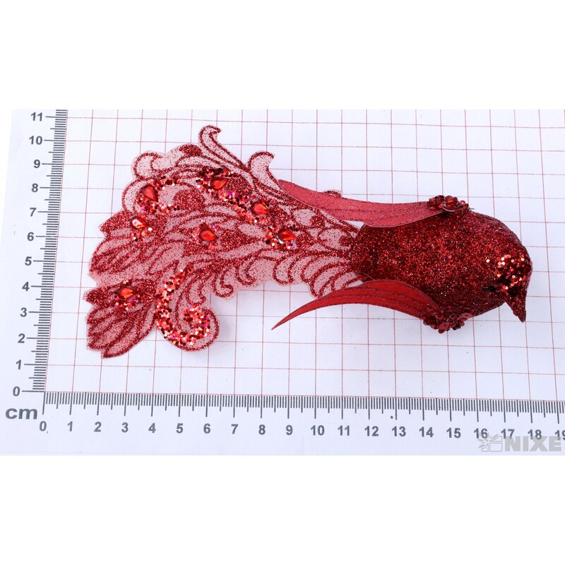 PTÁČEK KLIPS 14cm 3ks*MIX BAREV