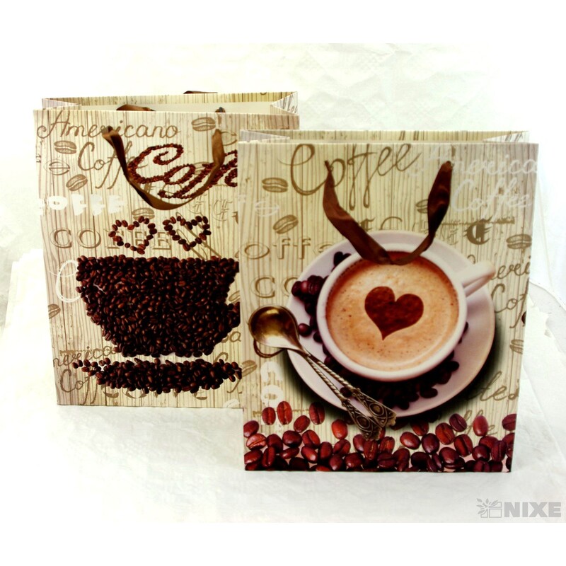 TAŠKA LUX KAWA MIX 26x32x10cm*