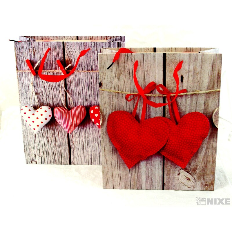 TAŠKA LUX SERDUSZKA MIX 26x32x10cm*