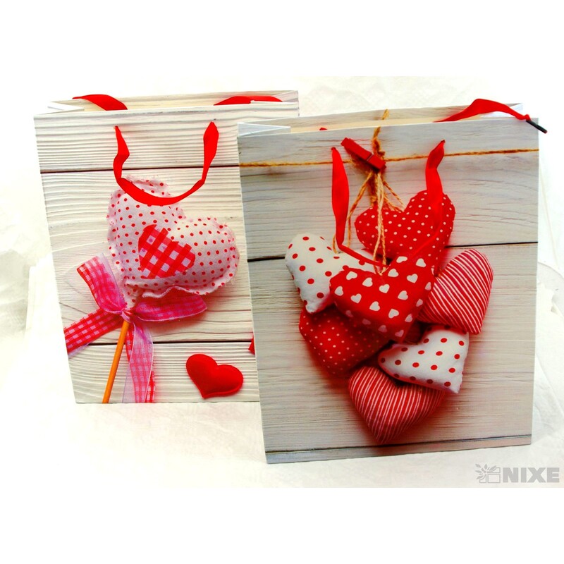 TAŠKA LUX SERDUSZKA MIX 26x32x10cm*