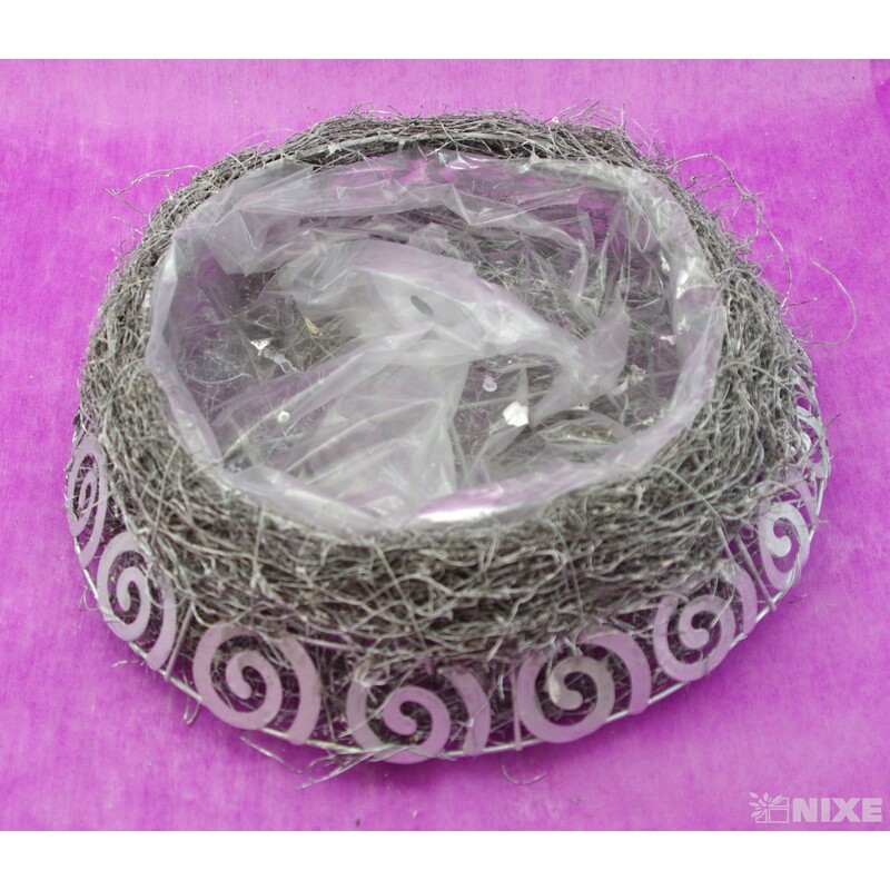 OBAL RÉVA+METAL 30cm*STŘÍBRNÁ