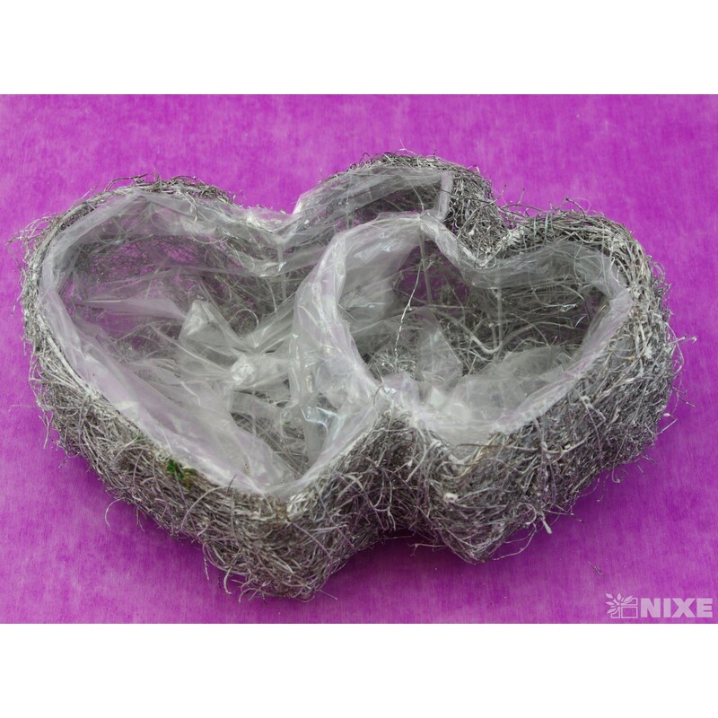 OBAL RÉVA 34cm*STŘÍBRNÁ