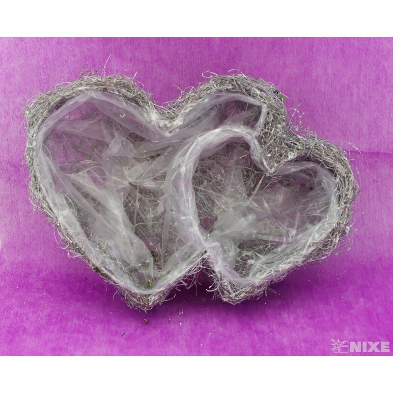 OBAL RÉVA 34cm*STŘÍBRNÁ