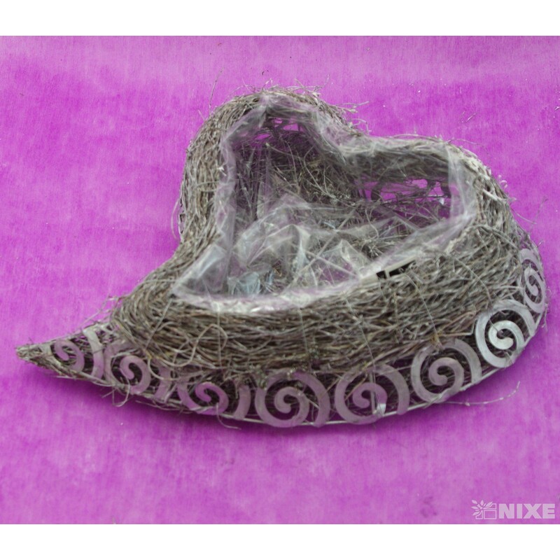 OBAL RÉVA+METAL 30cm*STŘÍBRNÁ