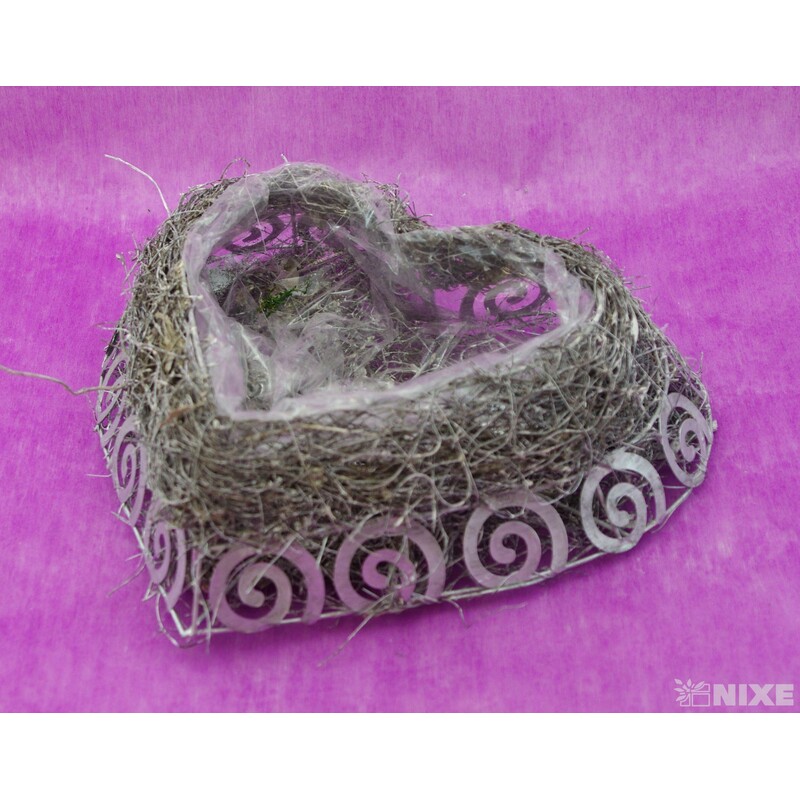 OBAL RÉVA+METAL 30cm*STŘÍBRNÁ