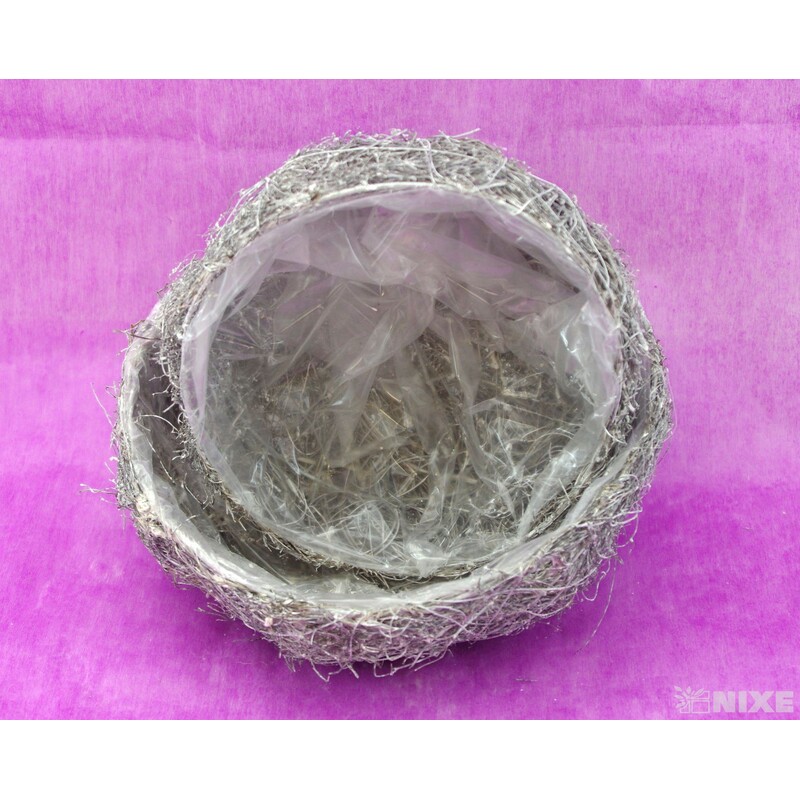 OBAL RÉVA 25x10cm 19x10*STŘÍBRNÁ