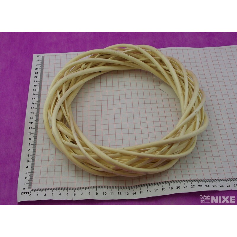 VĚNEC PROUTĚNÝ 25cm*PŘÍRODNÍ