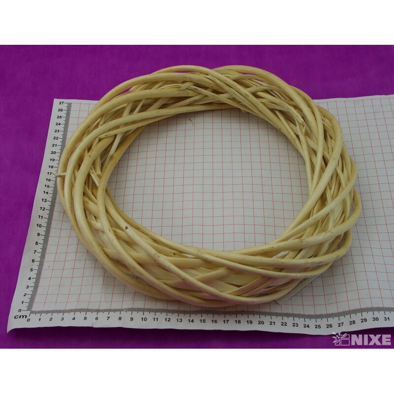 VĚNEC PROUTĚNÝ 30cm*PŘÍRODNÍ