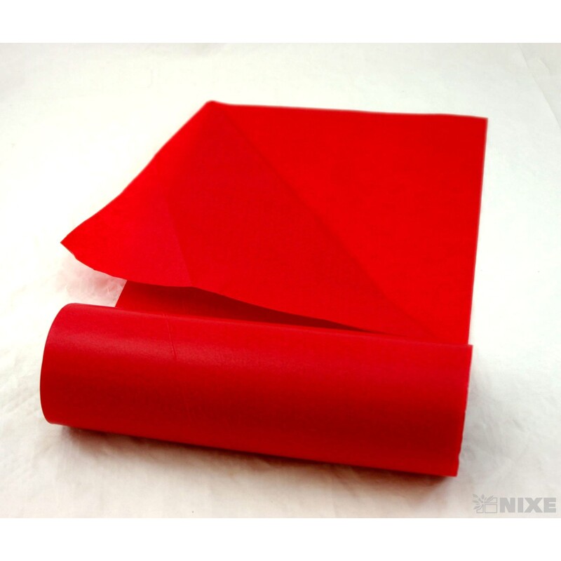 ROLE PAPÍR 50cmx20m*ČERVENÁ