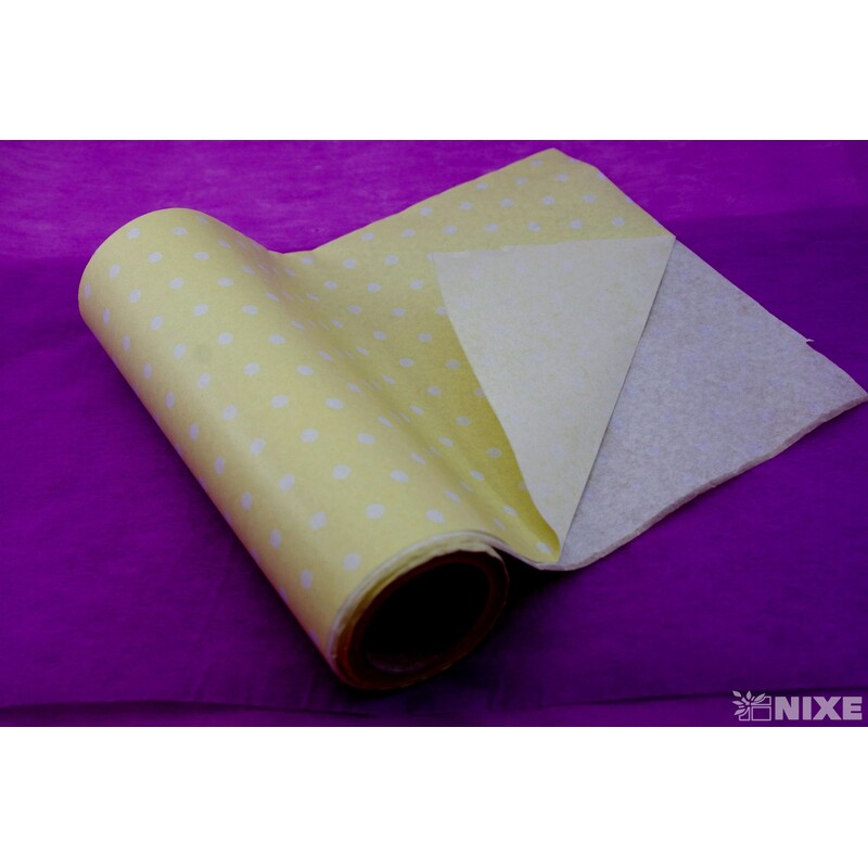 ROLE PAPÍR PUNTÍK 50cmx20m*KRÉMOVÁ