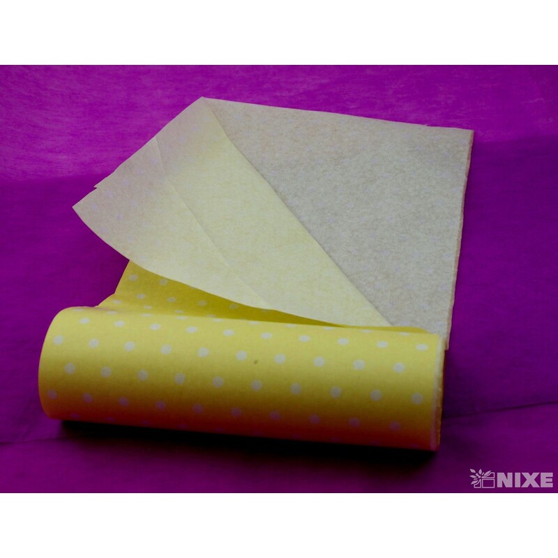 ROLE PAPÍR PUNTÍK 50cmx20m*KRÉMOVÁ