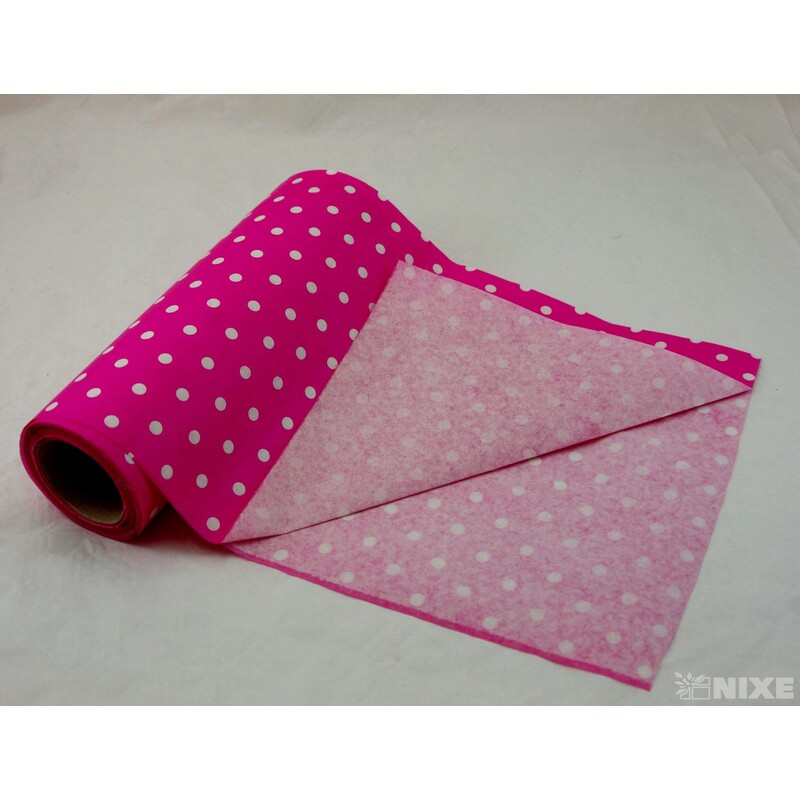 ROLE PAPÍR PUNTÍK 50cmx20m*FUXIE