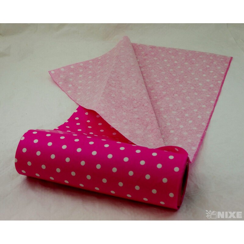 ROLE PAPÍR PUNTÍK 50cmx20m*FUXIE