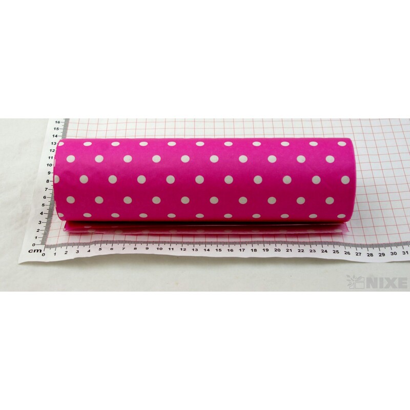 ROLE PAPÍR PUNTÍK 50cmx20m*FUXIE