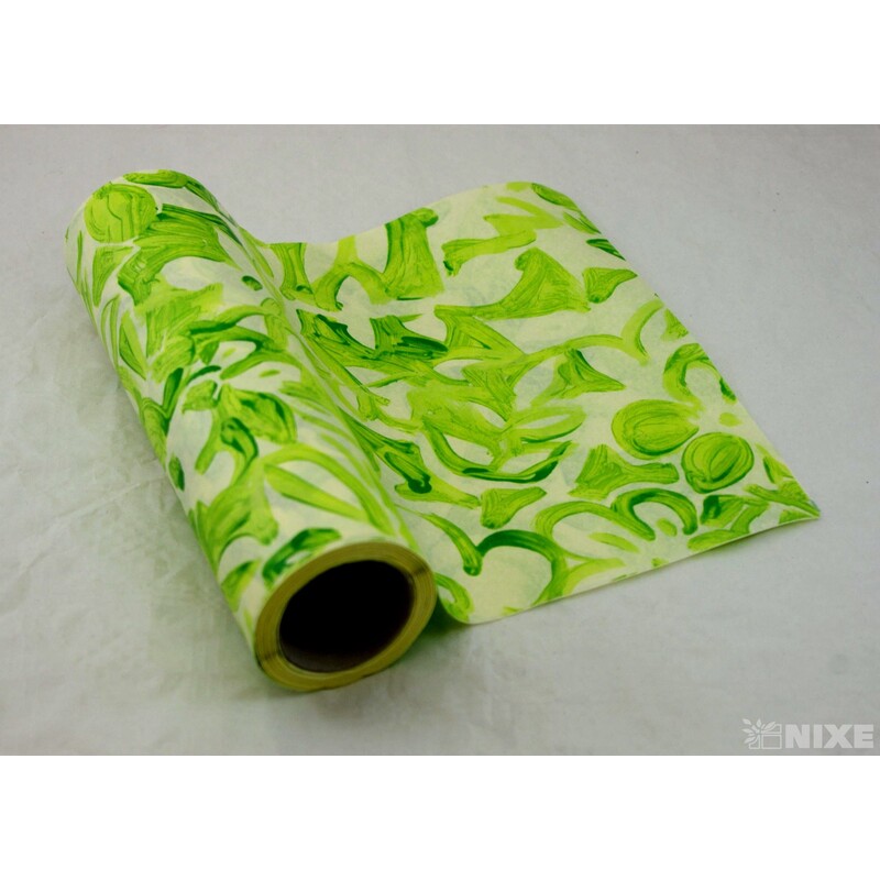 ROLE PAPÍR FLORA 50cmx20m*ZELENÁ