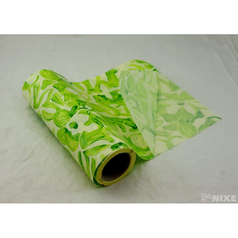 ROLE PAPÍR FLORA 50cmx20m*ZELENÁ
